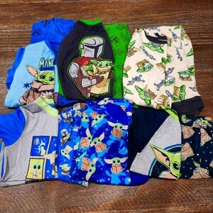 Lots of Boys Star Wars Pajanas
